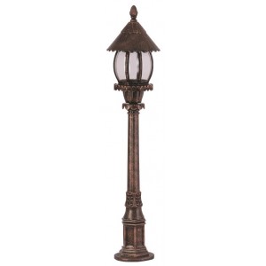 COPPER COLOR FLOOR GARDEN LIGHTING 20 CM DIAMETER LOAD: 100 CM